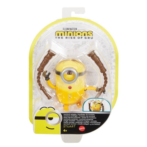 Encontraproduto.com.br - Figura de Acao - Minions The Rise Of Gru - Stuart MATTEL