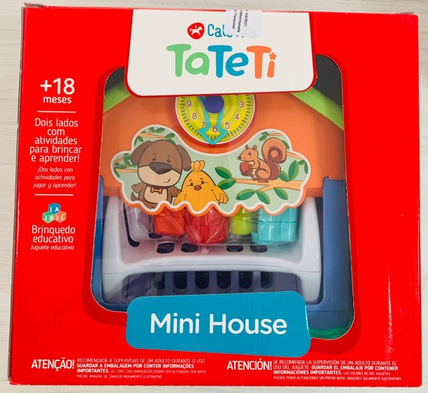 Encontraproduto.com.br - MINI HOUSE - LARANJADO TA TE TI INDUSTRIA E