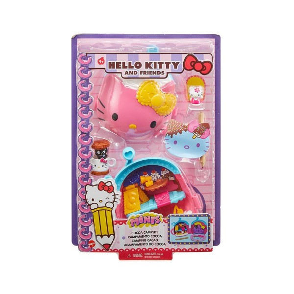 Encontraproduto.com.br - Acampamento do Cocoa Mini Hello Kitty and Friends - GVB27 MATTEL