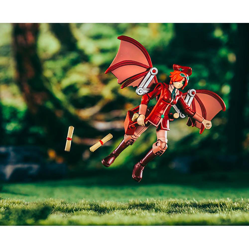 Encontraproduto.com.br - Boneco Articulado Skylas, The Skyland Delivery Girl + Codigo Virtual - Roblox - 2222 SUNNY BRINQUEDOS