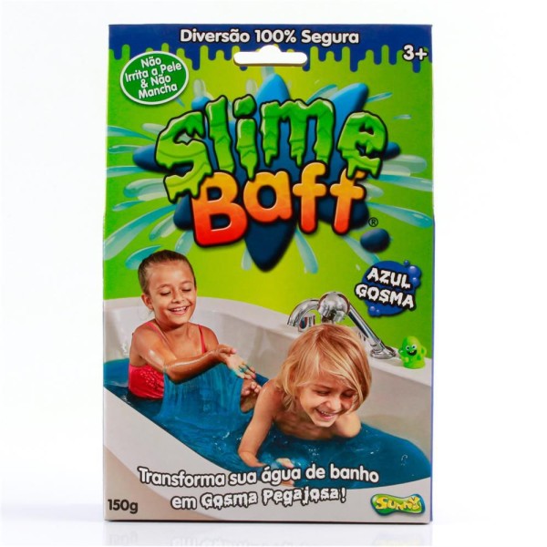 Encontraproduto.com.br - Slime Baff - Gosma Azul SUNNY BRINQUEDOS
