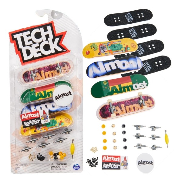 Encontraproduto.com.br - Skate de Dedo - Colecao Almost - Tech Deck SUNNY BRINQUEDOS
