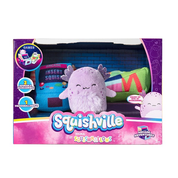 Pelucia - Squishville - Arcade Adventures SUNNY BRINQUEDOS