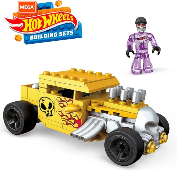 Encontraproduto.com.br - Blocos de Montar - Mega Construx Hot Wheels - Bone Shaker - GVM28 MATTEL
