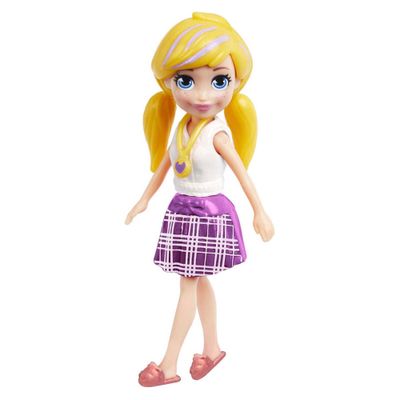 Encontraproduto.com.br - Boneca - Polly Com Armario Giratorio - Cachorrinho - MATTEL