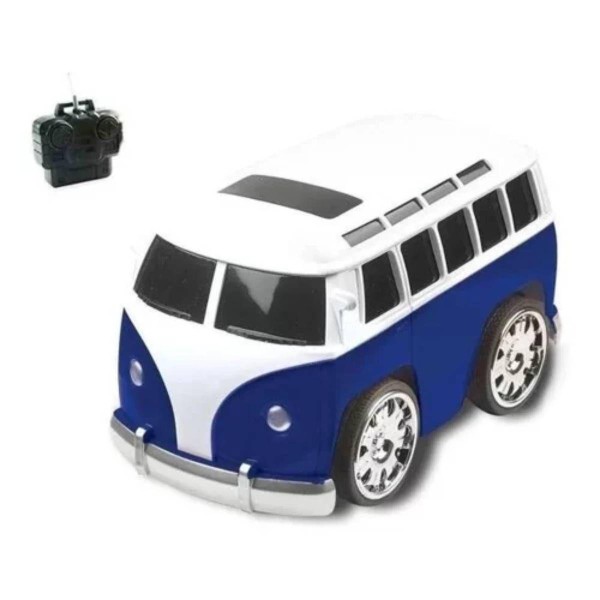 Encontraproduto.com.br - Carro - Com Controle Remoto - Racing Club Tunning - Kombi Azul - ZP00117 LUMINUS IMPORTACAO E