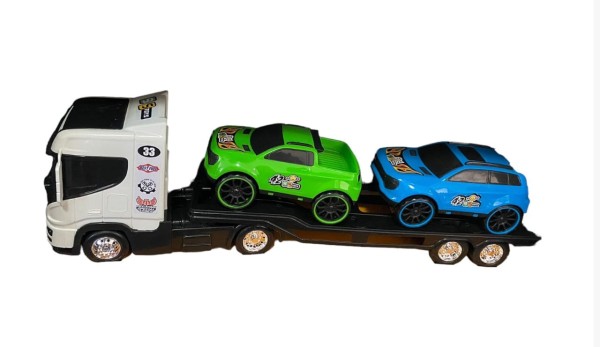 Top Truck - Caminhao Reboque  - Branco BSTOYS