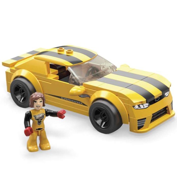 Encontraproduto.com.br - Bloco de Montar - MEGA  - Hot Wheels - 17 Camaro MATTEL