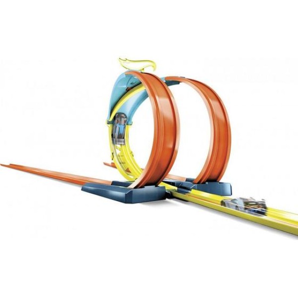 Encontraproduto.com.br - Conjunto de Pista - Hot Wheels Pacote De Loops Divididos MATTEL