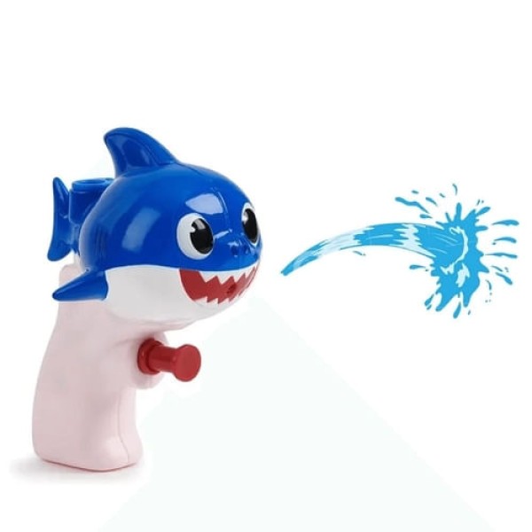 Encontraproduto.com.br - Baby Shark - Lanca agua -  Azul SUNNY BRINQUEDOS