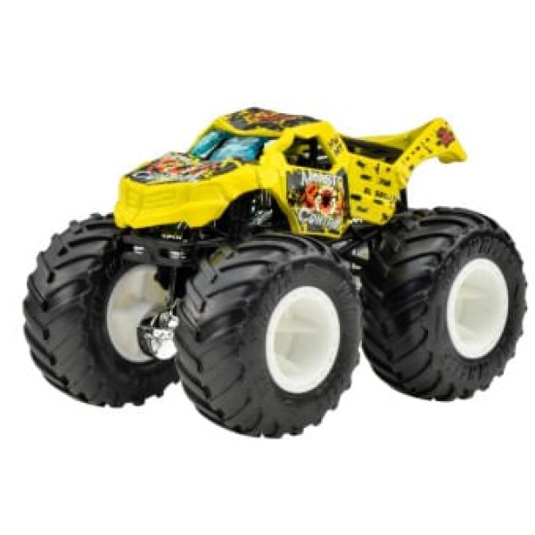 Encontraproduto.com.br - Carrinhos - Crate Danger - Hot wheels Monster Trucks MATTEL