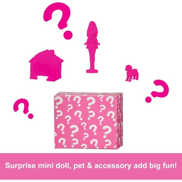 Encontraproduto.com.br - Conjunto - Mini Barbie Land com Escorregador MATTEL