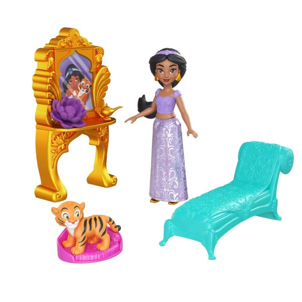 Encontraproduto.com.br - Conjunto Disney - Princesa Jasmine - Castelo dos Sonhos MATTEL