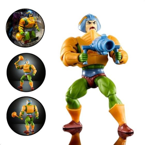 Encontraproduto.com.br - Boneco - Man at Arms Mentor - Mastes Of The Universe MATTEL