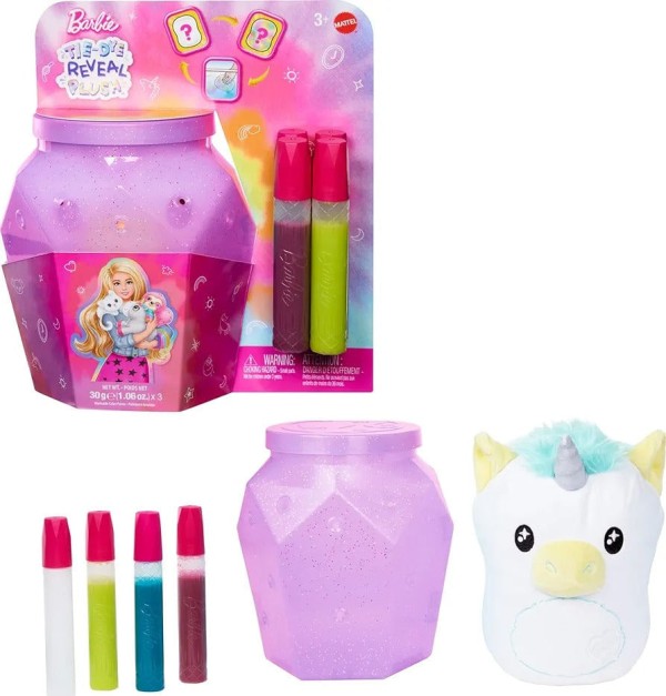 Encontraproduto.com.br - Pelucia - Barbie Tie Dye Reveal Lilas MATTEL