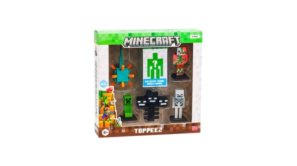 Boneco - Piglin,Creeper,Guardiao,Esqueleto,Whiter Boss MULTIKIDS