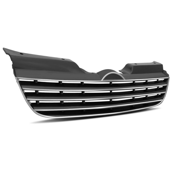 Encontraproduto.com.br - Grade Gol Parati Saveiro G3 Fase 1 2000 2001 2002 Friso Cromado Centro Contorno Sem Emblema