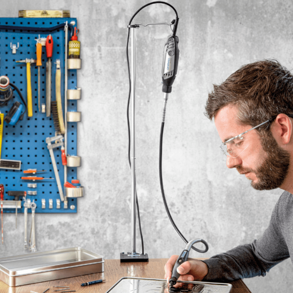 Encontraproduto.com.br - Dremel Suporte Vertical Para Microrretífica 2222