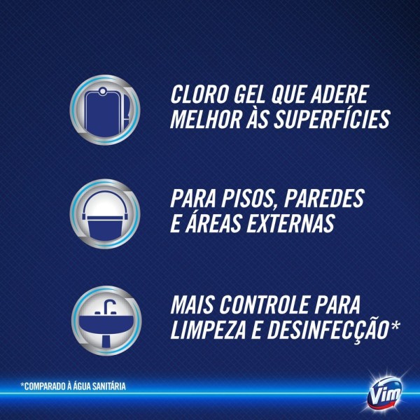 Encontraproduto.com.br - Cloro Gel Vim Lavanda 700ml