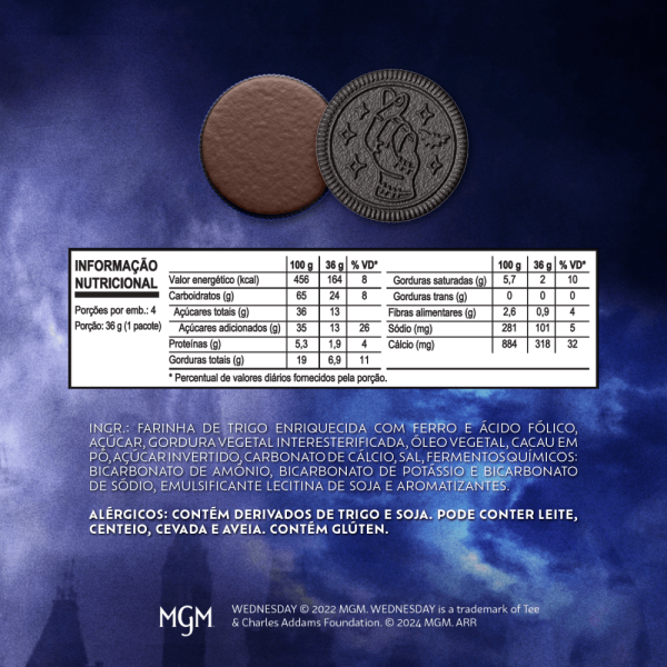 Encontraproduto.com.br - Biscoito Recheado Oreo Chocolate Multipack 144g