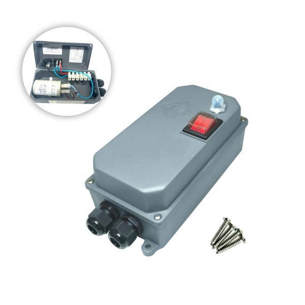 Encontraproduto.com.br - Motobomba Submersa 13 Estágios Leão 4R5PA Motor 2CV Monofásica 220/230V com Control Box
