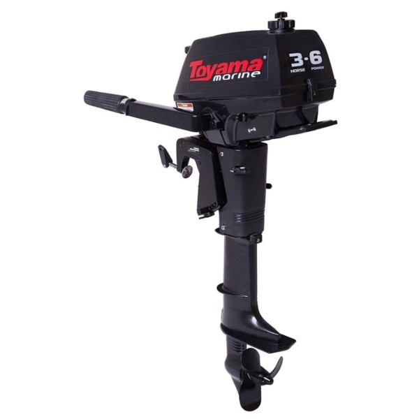 Encontraproduto.com.br - Motor Popa Toyama TM3.6TS 3.6HP 2 Tempos com Rabeta Curta
