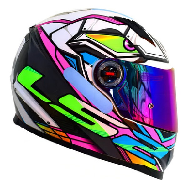CAPACETE LS2 CLASSIC DRAZE VERMELHO