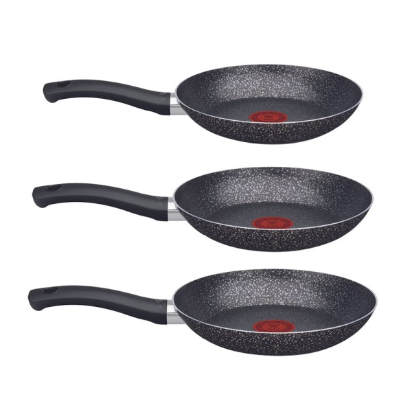Encontraproduto.com.br - Kit Frigideira Francesa Stone Pro 22/24/28cm - 3 peças