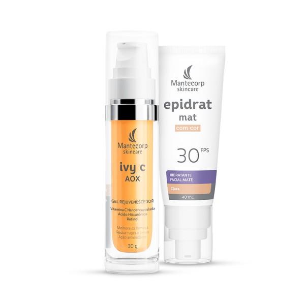 Encontraproduto.com.br - Ivy C AOX Gel Rejuven + Epidrat Mat Tom Claro