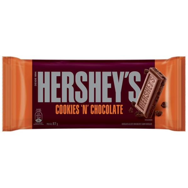 Encontraproduto.com.br - Kit 3 un. Barras Hersheys CookiesnChocolate