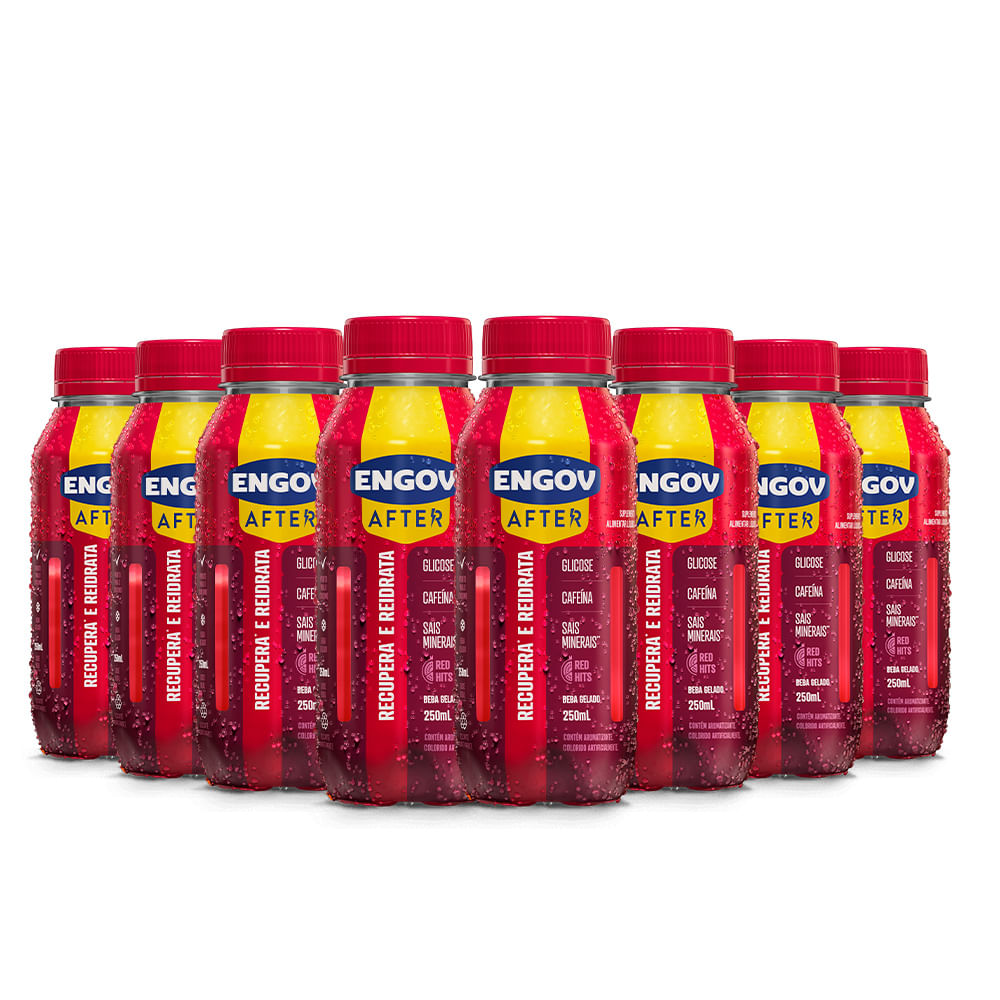 Encontraproduto.com.br - Kit com 8 Engov After Red Hits