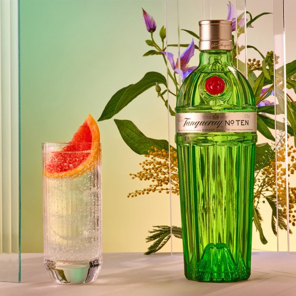 Encontraproduto.com.br - Combo Gin Tanqueray Nº Ten 750ml - 2 Unidades
