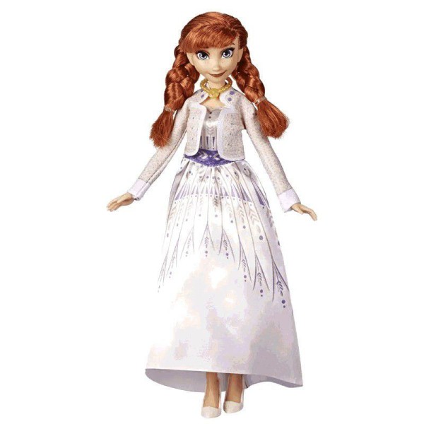 Encontraproduto.com.br - Boneca Articulada Frozen 2 Trajes Anna - Hasbro E5500