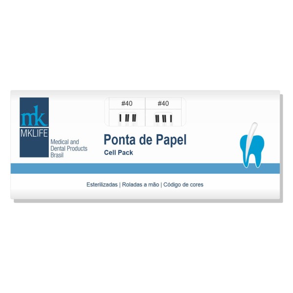 Ponta de Papel Absorvente Cellpack - MK Life