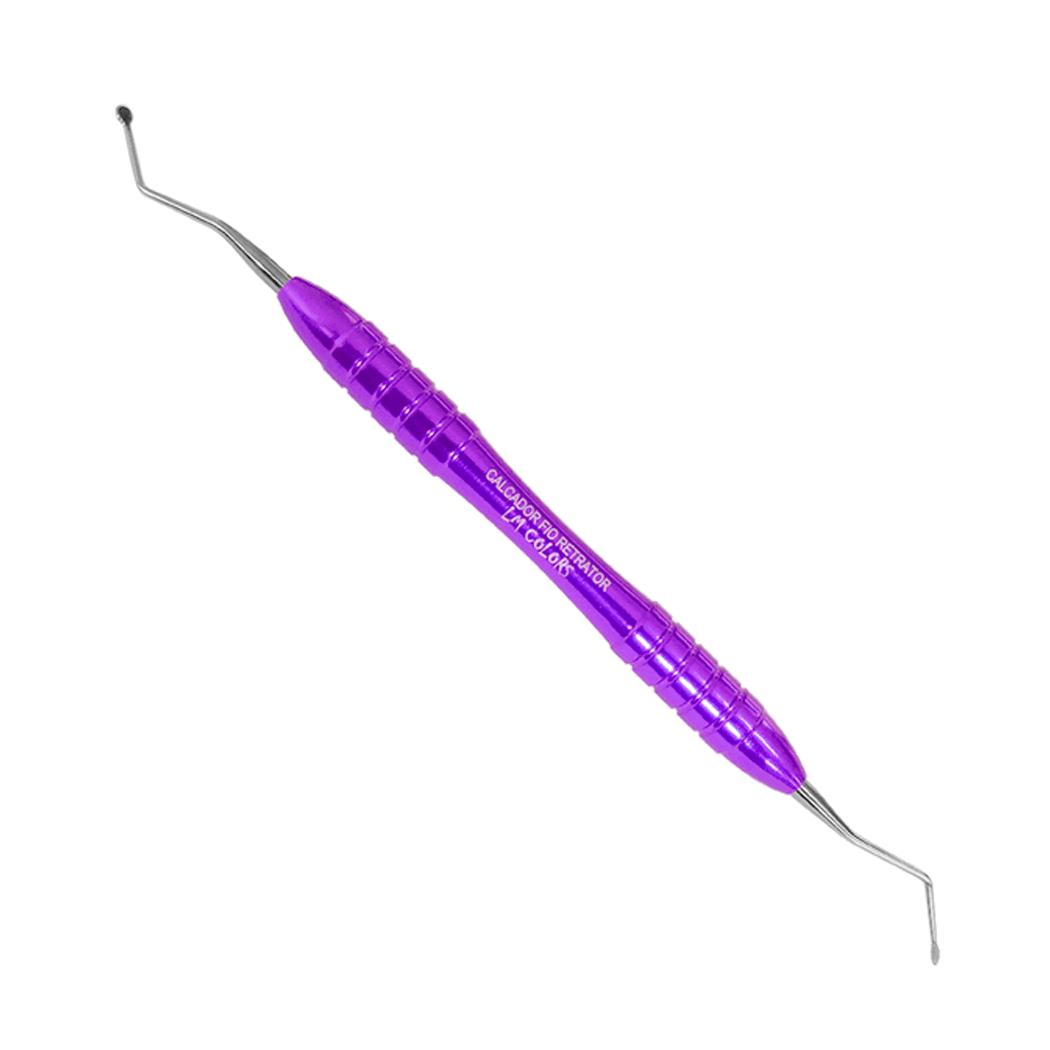 Encontraproduto.com.br - Espátula Fio Retrator Sem Serrilha Colors - Steel Max