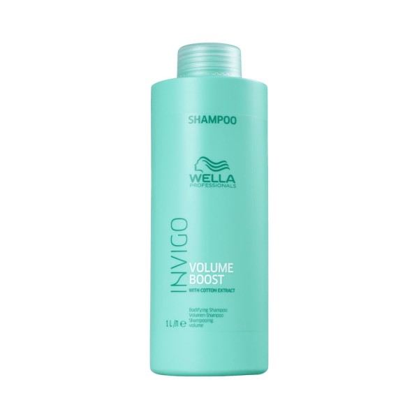 Encontraproduto.com.br - Kit Wella Professionals Invigo Volume Boost- Shampoo 1000 ml+ Óleo 100 ml