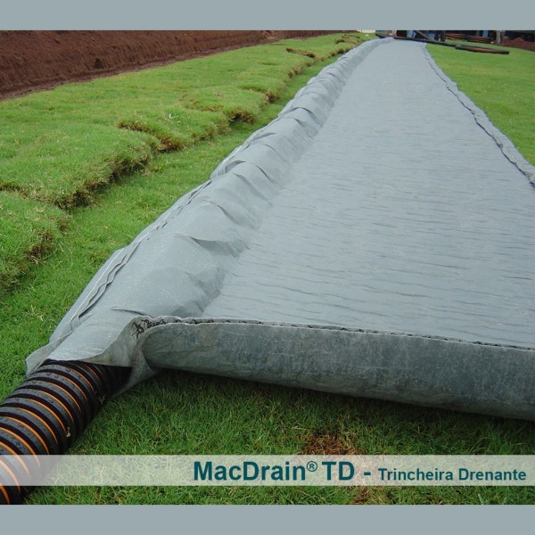 Encontraproduto.com.br - Macdrain TD (Rolo 1x20m) - Maccaferri