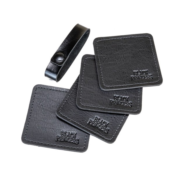 Encontraproduto.com.br - Porta Copos Black Princess - Kit com 04 Peças