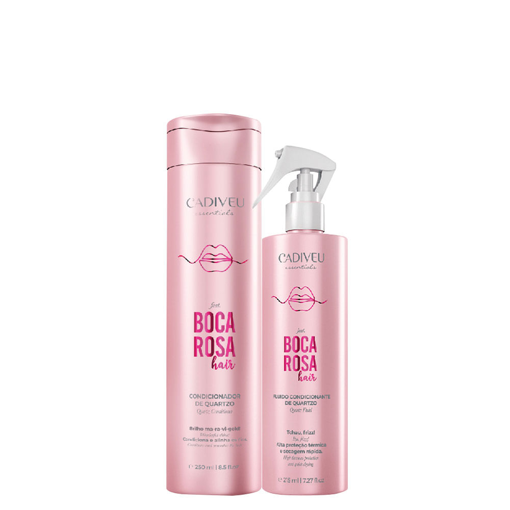 Kit Cadiveu Essentials de Quartzo  - Shampoo 250 ml + Fluido 215 ml