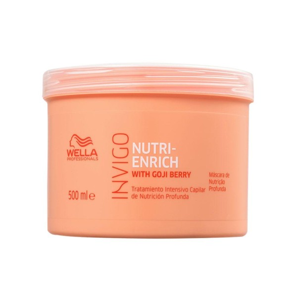 Encontraproduto.com.br - Kit Wella Professionals Invigo Nutri Enrich - Shampoo 1000 ml + Condicionador 1000 ml + Máscara 500 ml + Leave-in 150 ml