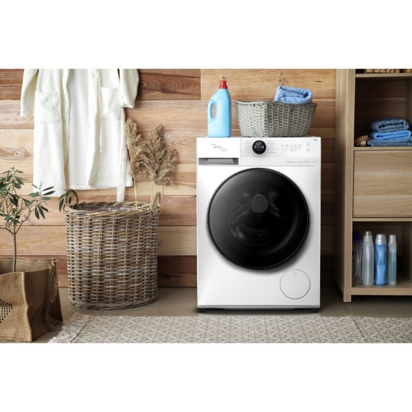 Encontraproduto.com.br - Lava e Seca Midea 11Kg MF200 HealthGuard Smart Branca