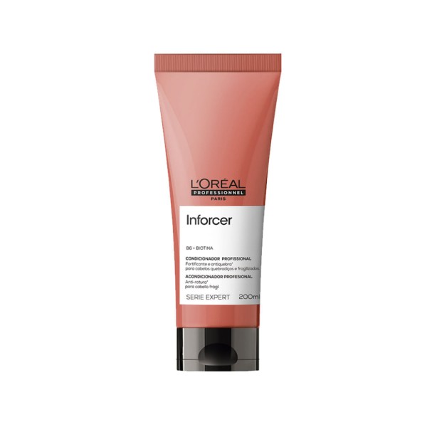 Encontraproduto.com.br - Kit LOréal Professionnel Serie Expert Inforcer- Shampoo 300 ml + Condicionador 200 ml + Óleo  90 ml