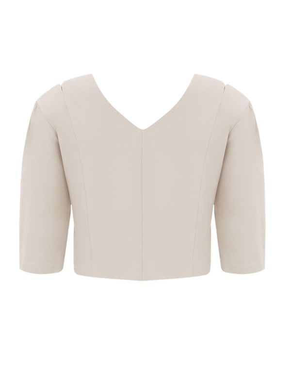 Encontraproduto.com.br - Blusa Beatriz - Natural