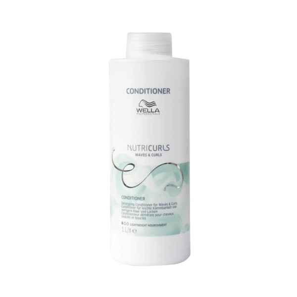 Encontraproduto.com.br - Kit Wella Professionals Nutricurls - Shampoo 1000 ml + Condicionador 1000 ml