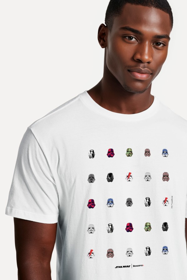 Camiseta Est Stormtrooper Remix