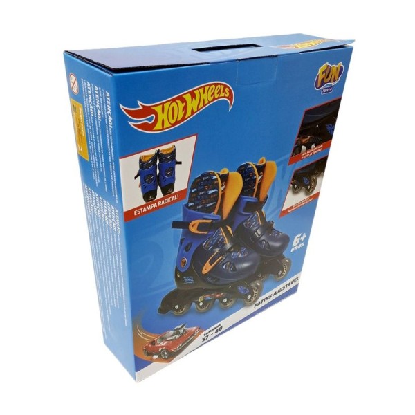 Encontraproduto.com.br - Patins - Hot Wheels - Ajustavel  G2 37 A 40 - Sem  Acessorios START