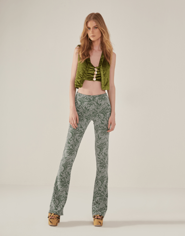 Encontraproduto.com.br - Calça Bailarina - Verde