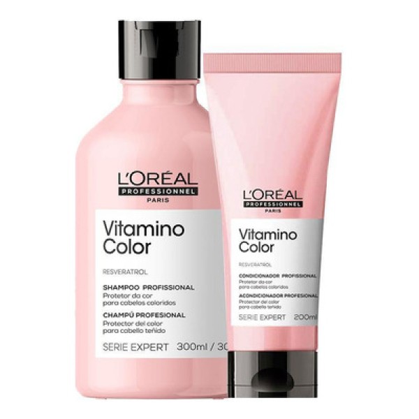 Kit LOréal Professionnel  Serie Expert Vitamino Color - Shampoo 300 ml + Condicionador 200 ml