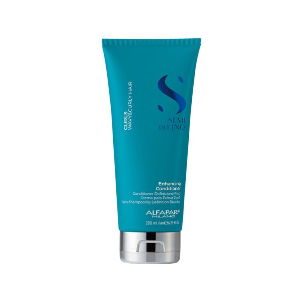 Encontraproduto.com.br - Kit Alfaparf Milano Professional Semi Di Lino Curls - Shampoo 250 ml + Condicionador 200 ml + Creme 125 ml