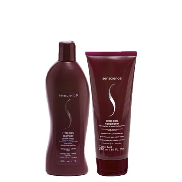 Encontraproduto.com.br - Kit Senscience True Hue - Shampoo 280 ml + Condicionador 240 ml